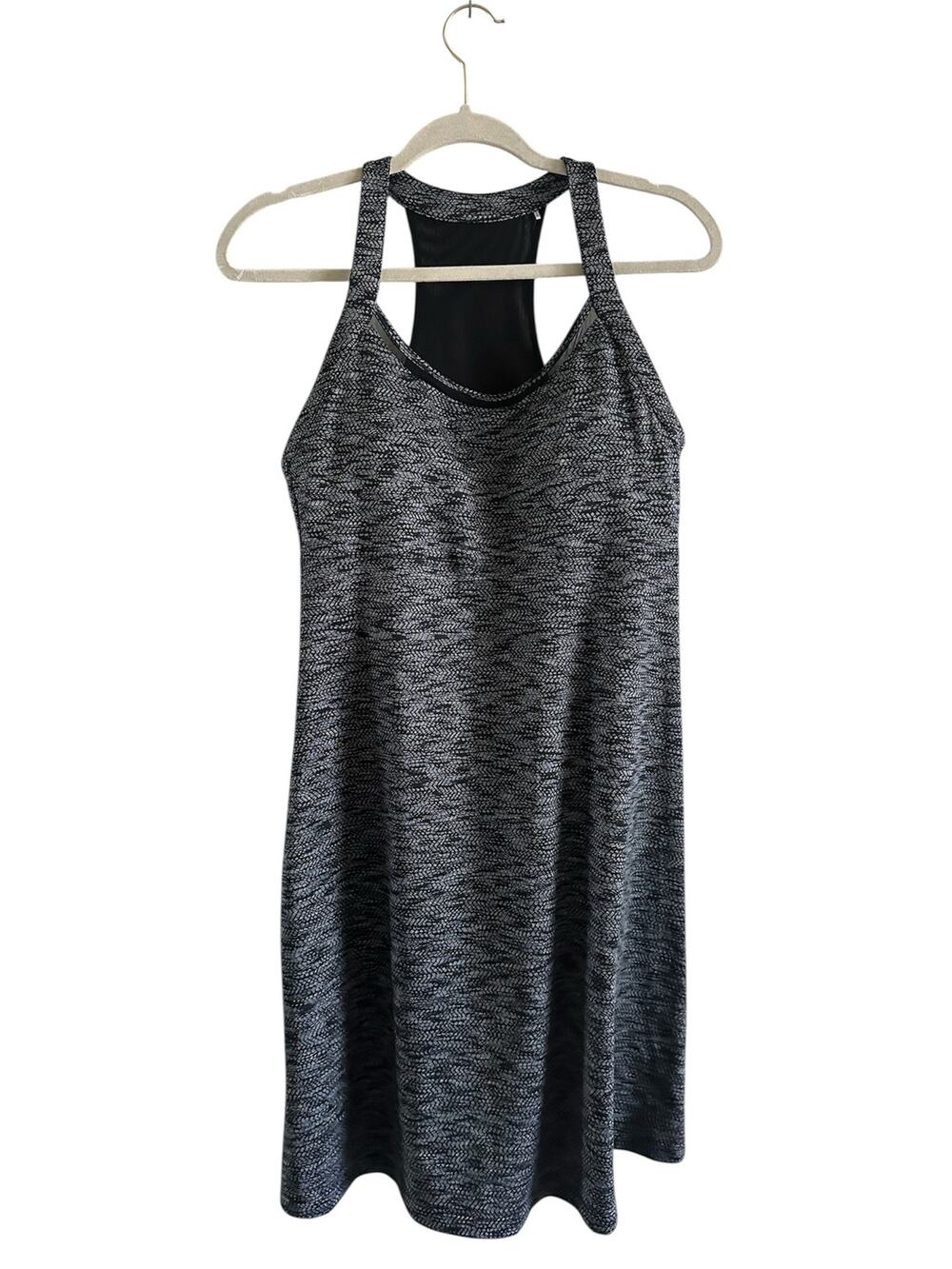 Mondetta M tennis dress black grey short skirt summer sun comfort stretch gym